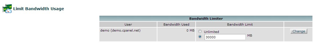 Limit Bandwidth Usage Limit Bandwidth Usage